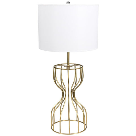 Accent Modern Drum Table Lamp