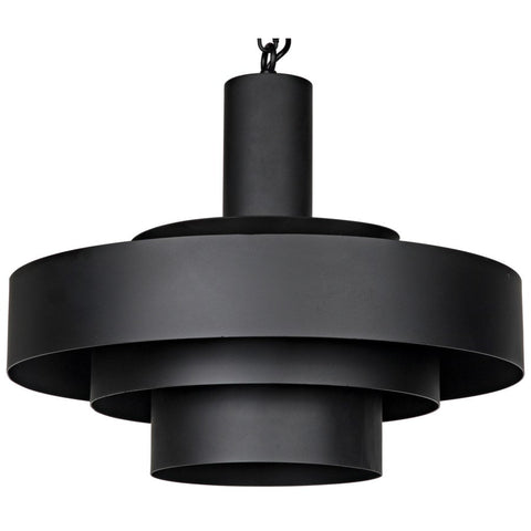 Ambient Tiered Drum Pendant Light for Modern Minimalist Spaces