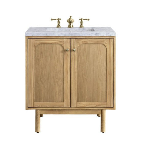 Laurent Modern Oak Freestanding Bathroom Vanity with Closed Storage