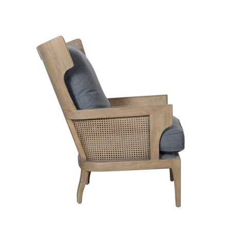 Timeless Minimalist Bohemian Wingback Accent Chair