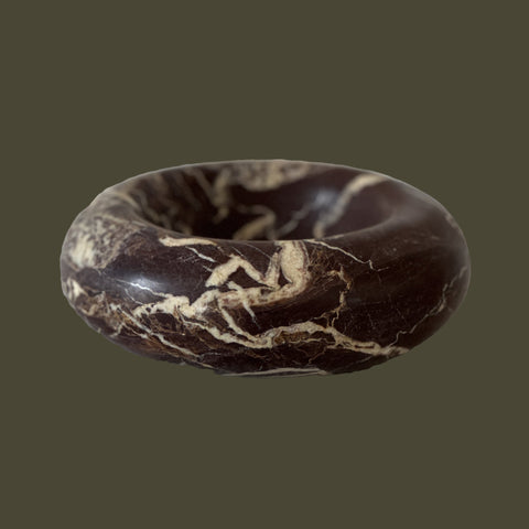 Contour Bowl in Cherry Gold