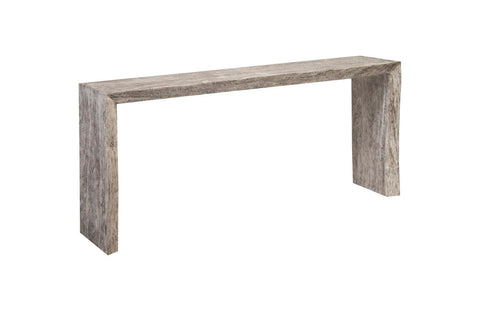 Phillips Collection Nature-Driven Modernist Curved Entryway Console