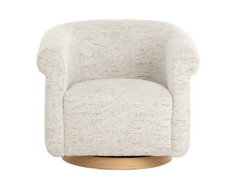 Timeless Minimalist Barrel Upholstered Lounge Chair