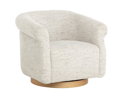Timeless Minimalist Barrel Upholstered Lounge Chair