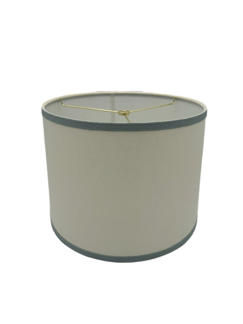 Linen Drum Harback Lamp Shade