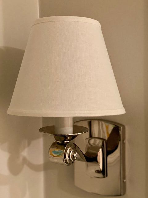 Linen Empire Hardback 7” Sconce Shade