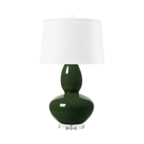 Lisbon Modern Accent Drum Table Lamp with Finial