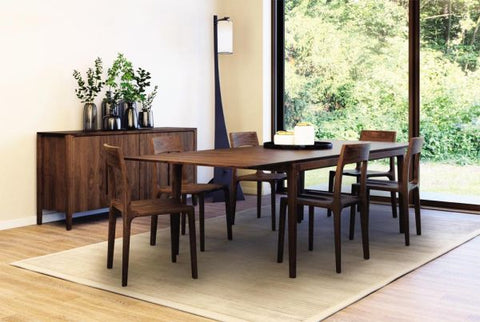 Timeless Minimalist Farm Dining Table Extendable Rectangle