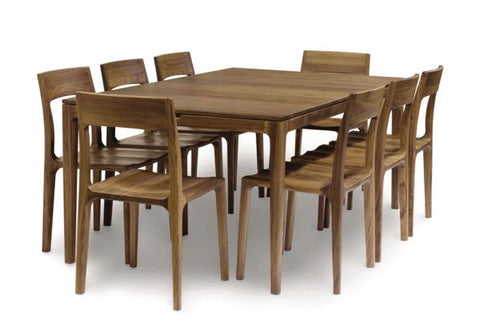 Timeless Minimalist Farm Dining Table Extendable Rectangle