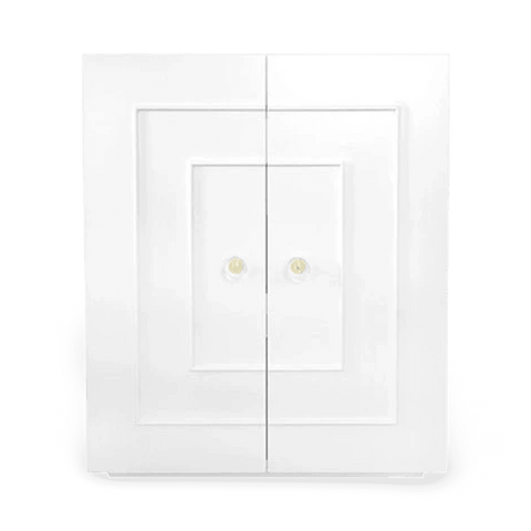 Judd Contemporary Lacquered Cabinet with Knob Handle