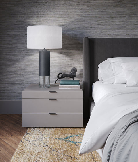 Locke Modern Column Accent Table Lamp