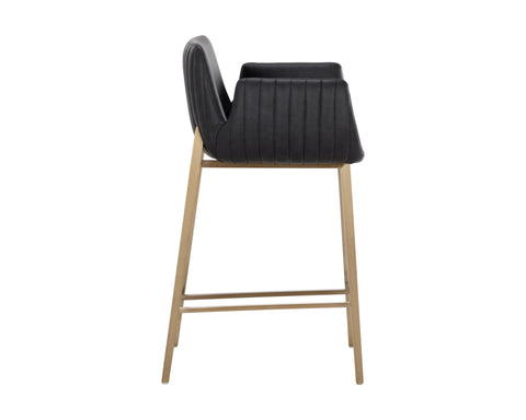 Timeless Minimalist Parsons Upholstered Counter Stool