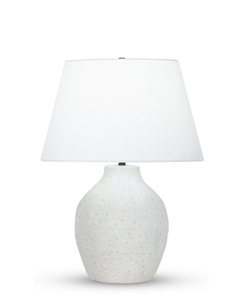 Luna Modern Accent Table Lamp with Carving