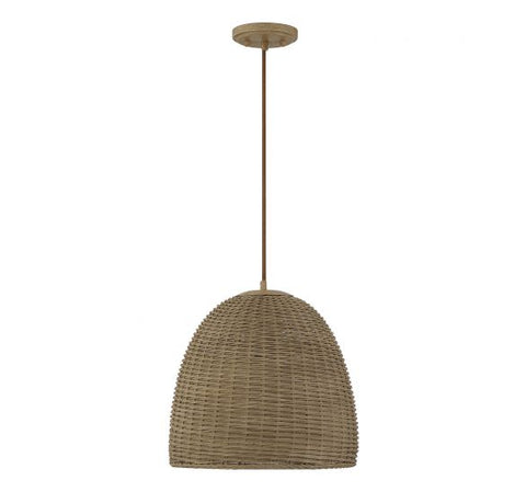 Accent Bohemian Pendant Light with Bowl Shape Dimmable