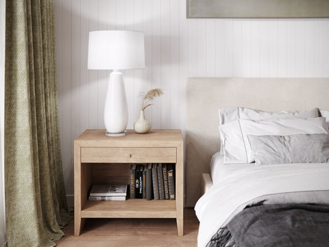 Maeve Column Accent Contemporary Table Lamp