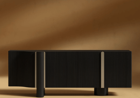 Rove Concepts Magnus Timeless Minimalist Modern Fluted Console