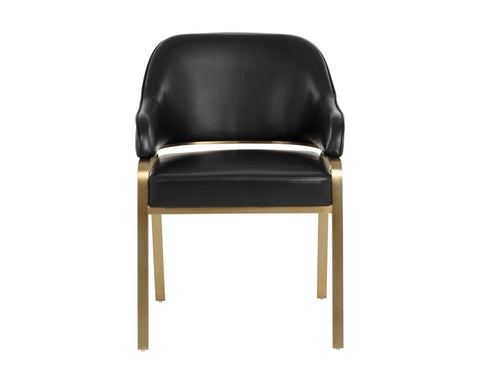 Timeless Minimalist Modern Barrel Dining Armchair