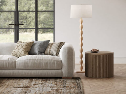 Manor Accent Column Floor Lamp Contemporary Design