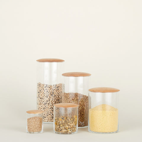 SIMPLE STORAGE CONTAINERS - MAPLE