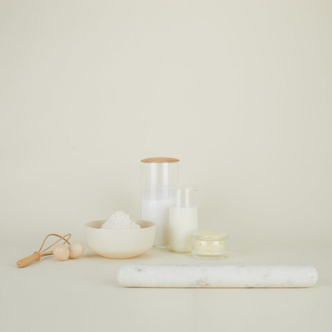 SIMPLE MARBLE ROLLING PIN