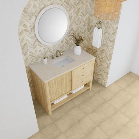 James Martin Furniture Marigot Contemporary Freestanding Bathroom Vanity