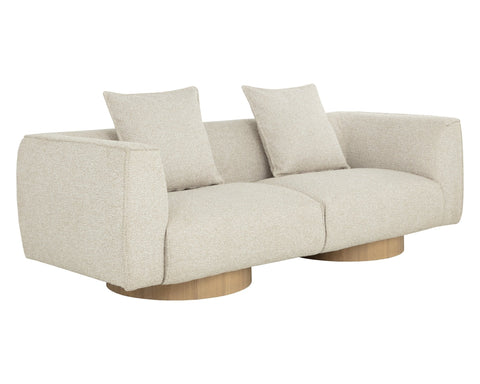 Santa Cruz Mattis Contemporary Standard Sofa with Armrests
