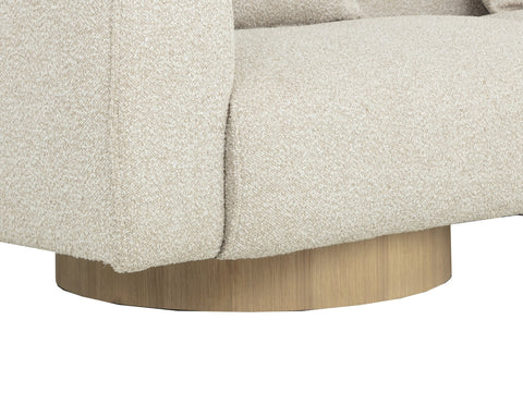 Santa Cruz Mattis Contemporary Standard Sofa with Armrests