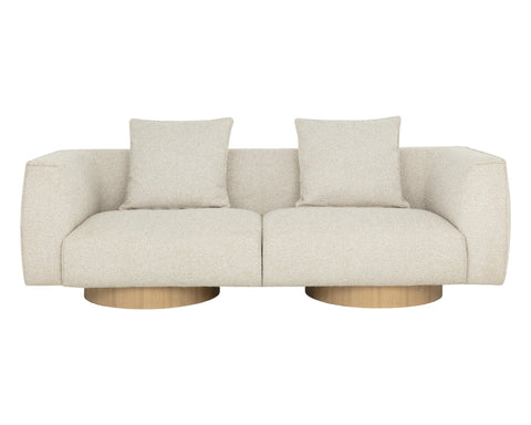 Santa Cruz Mattis Contemporary Standard Sofa with Armrests