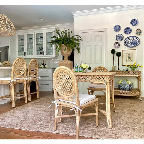 Timeless Minimalist Bohemian Dining Side Chair