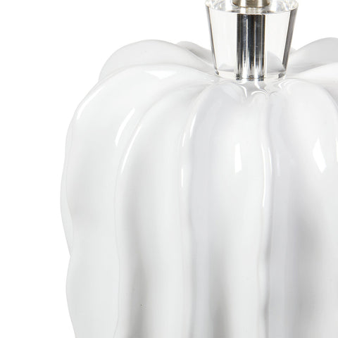 Malibu Column Crackled Glaze Table Lamp