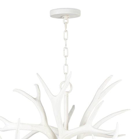 Antler Modern Rustic Candelabra Chandelier Ceiling Light