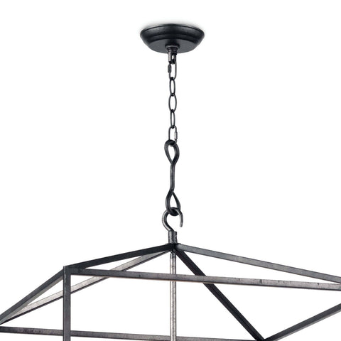 Cape Modern Industrial Accent Candelabra Chandelier Ceiling Light