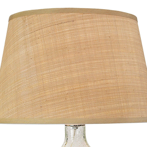 Accent Oval Table Lamp for Contemporary Organic Spaces