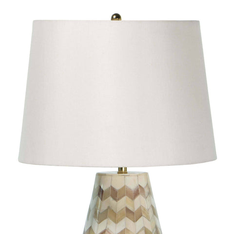 Accent Handcrafted Bohemian Column Table Lamp