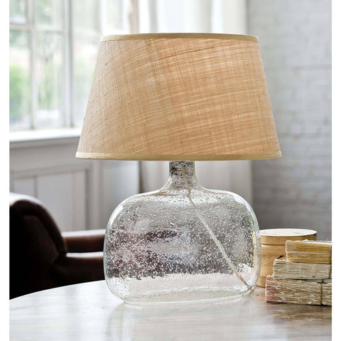 Accent Oval Table Lamp for Contemporary Organic Spaces