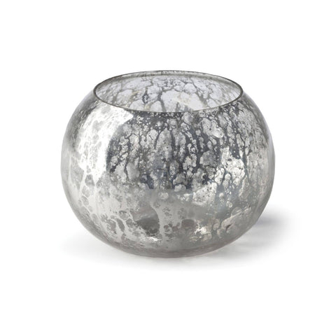 Decorating Essentials Antique Sphere Glass Decorative Bowl