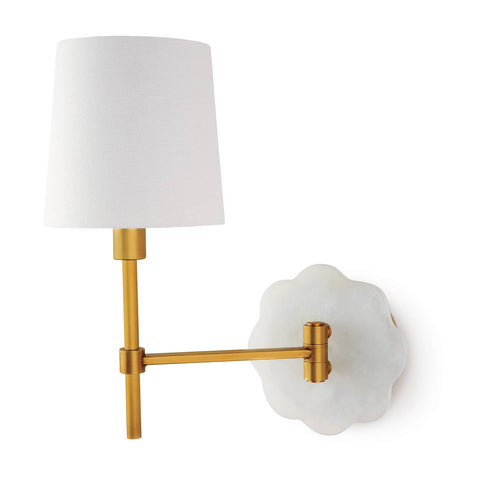 Mia Accent Elegant Sconce with Adjustable Head Wall Light