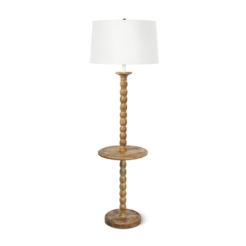 Perennial Column Accent Floor Lamp for Elegant Rustic Spaces