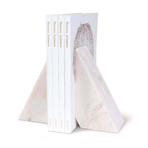 Decorating Essentials Modern Asymmetrical Marble Bookend