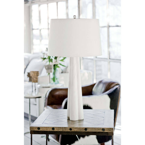 Accent Modern Column Drum Table Lamp
