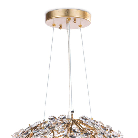 Cheshire Candelabra Chandelier with Crystals Elegant Ceiling Light