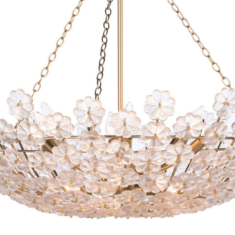 Charlotte Elegant Candelabra Chandelier Ceiling Light