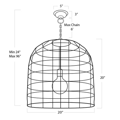 Fresco Lantern Pendant Light Organic Modern Ceiling Light