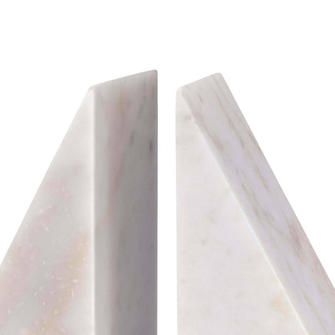 Decorating Essentials Modern Asymmetrical Marble Bookend