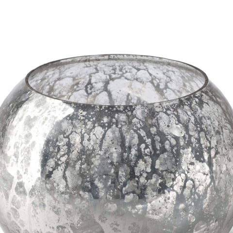 Decorating Essentials Antique Sphere Glass Decorative Bowl