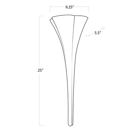 Lillian Accent Art Deco Sconce Wall Light