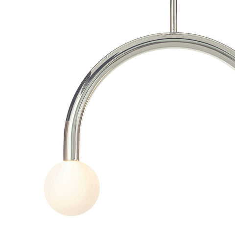 Happy Accent Arc Modern Novelty Pendant Light