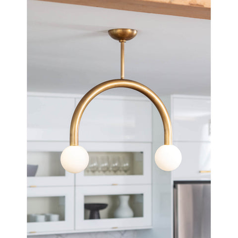 Happy Arc Modern Accent Pendant Light
