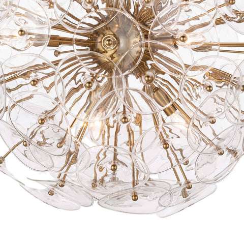 Poppy Ambient Sputnik Chandelier for Modern Elegance
