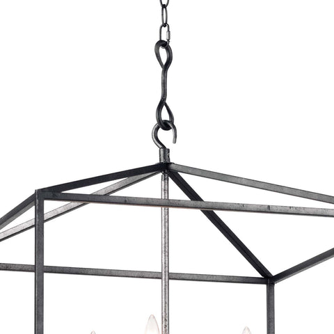 Cape Modern Industrial Accent Candelabra Chandelier Ceiling Light